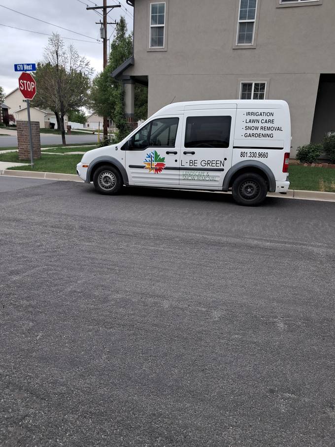 Irrigation and lawn care van