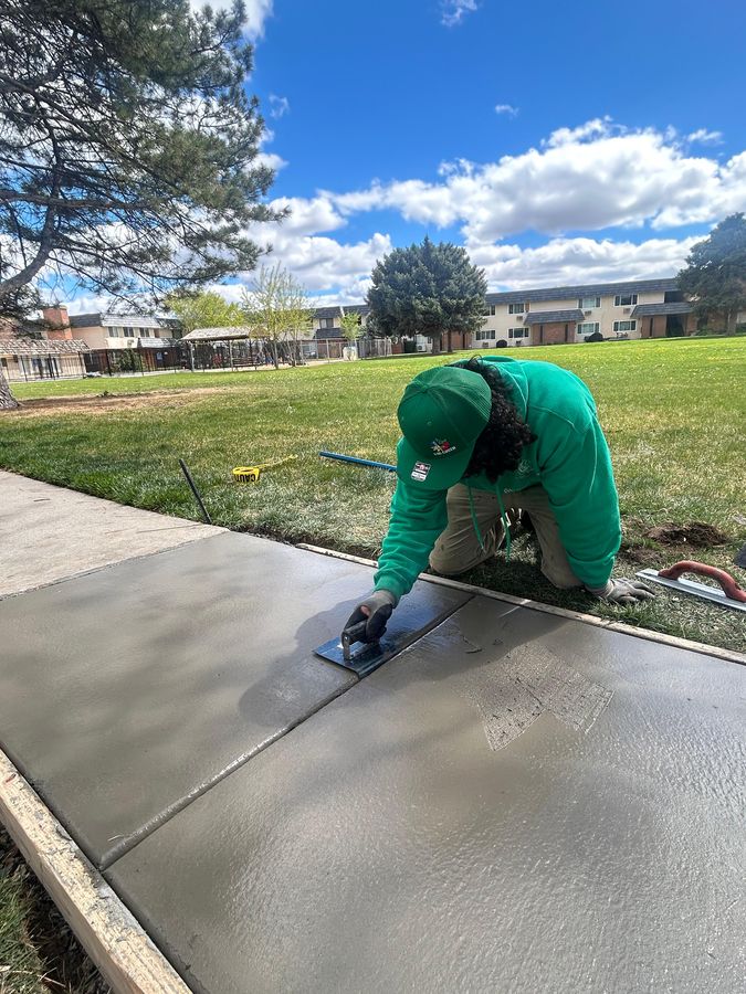 Hand-finishing concrete flatwork